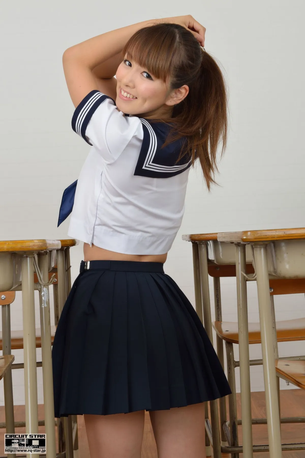 [RQ-STAR] NO.00691 中川静香 Shizuka Nakagawa Sailor 校服系列 写真集87