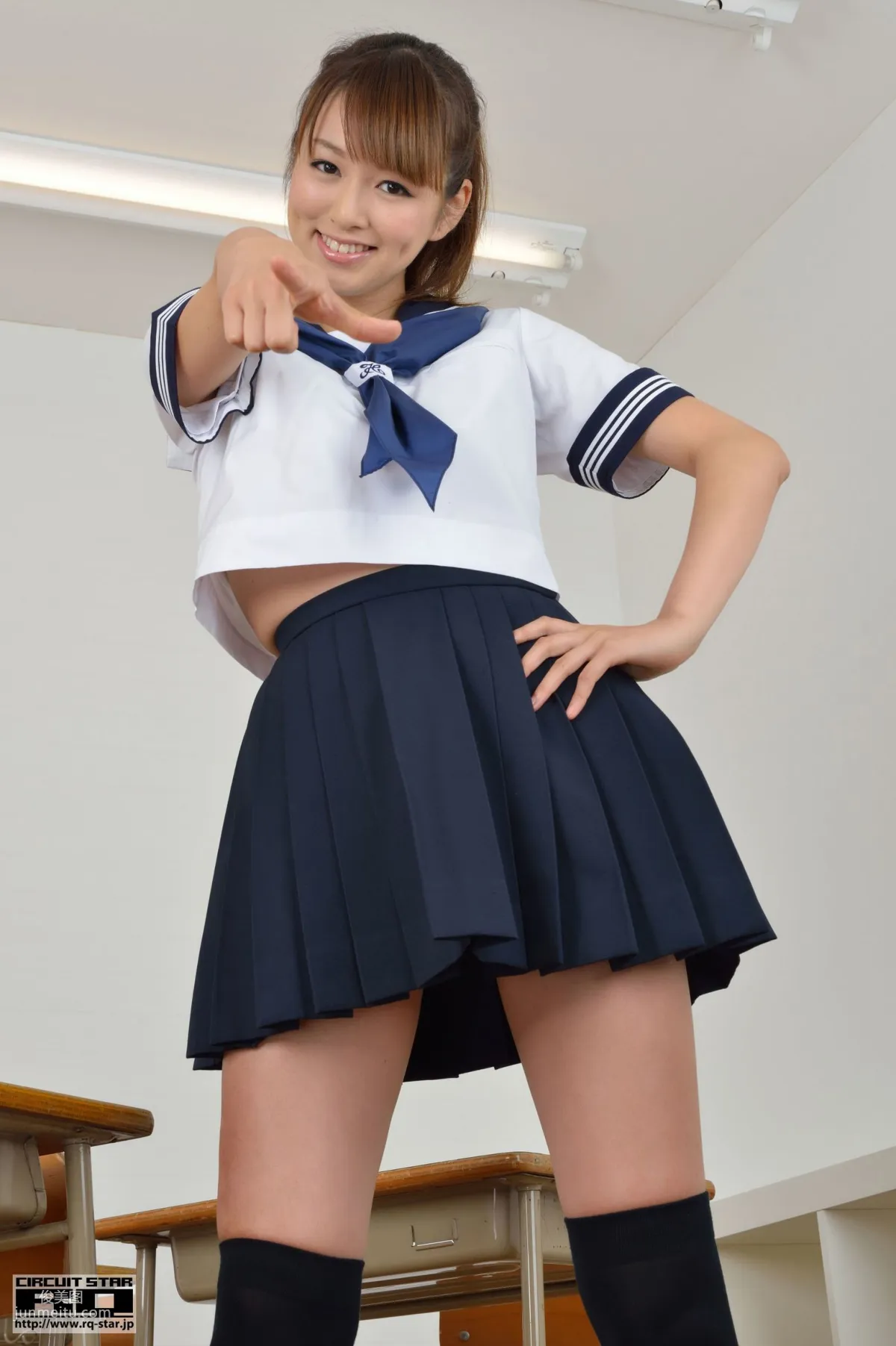 [RQ-STAR] NO.00691 中川静香 Shizuka Nakagawa Sailor 校服系列 写真集29