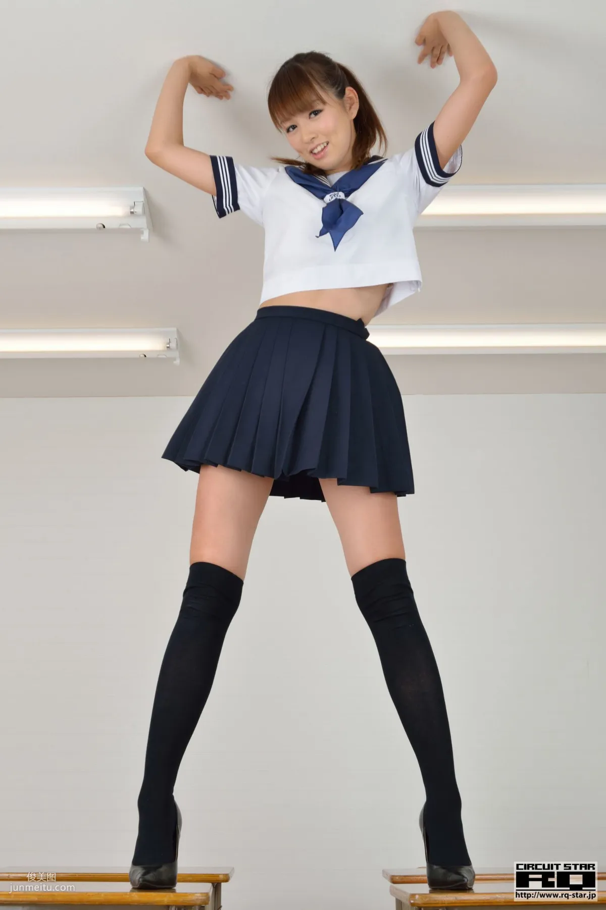 [RQ-STAR] NO.00691 中川静香 Shizuka Nakagawa Sailor 校服系列 写真集89