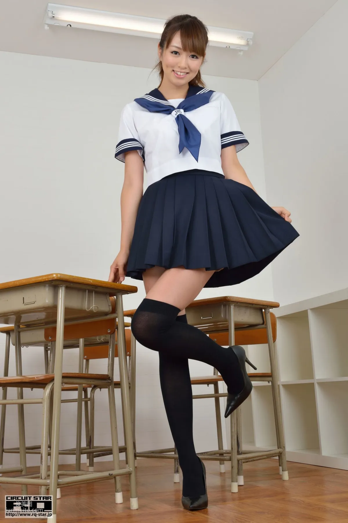 [RQ-STAR] NO.00691 中川静香 Shizuka Nakagawa Sailor 校服系列 写真集42