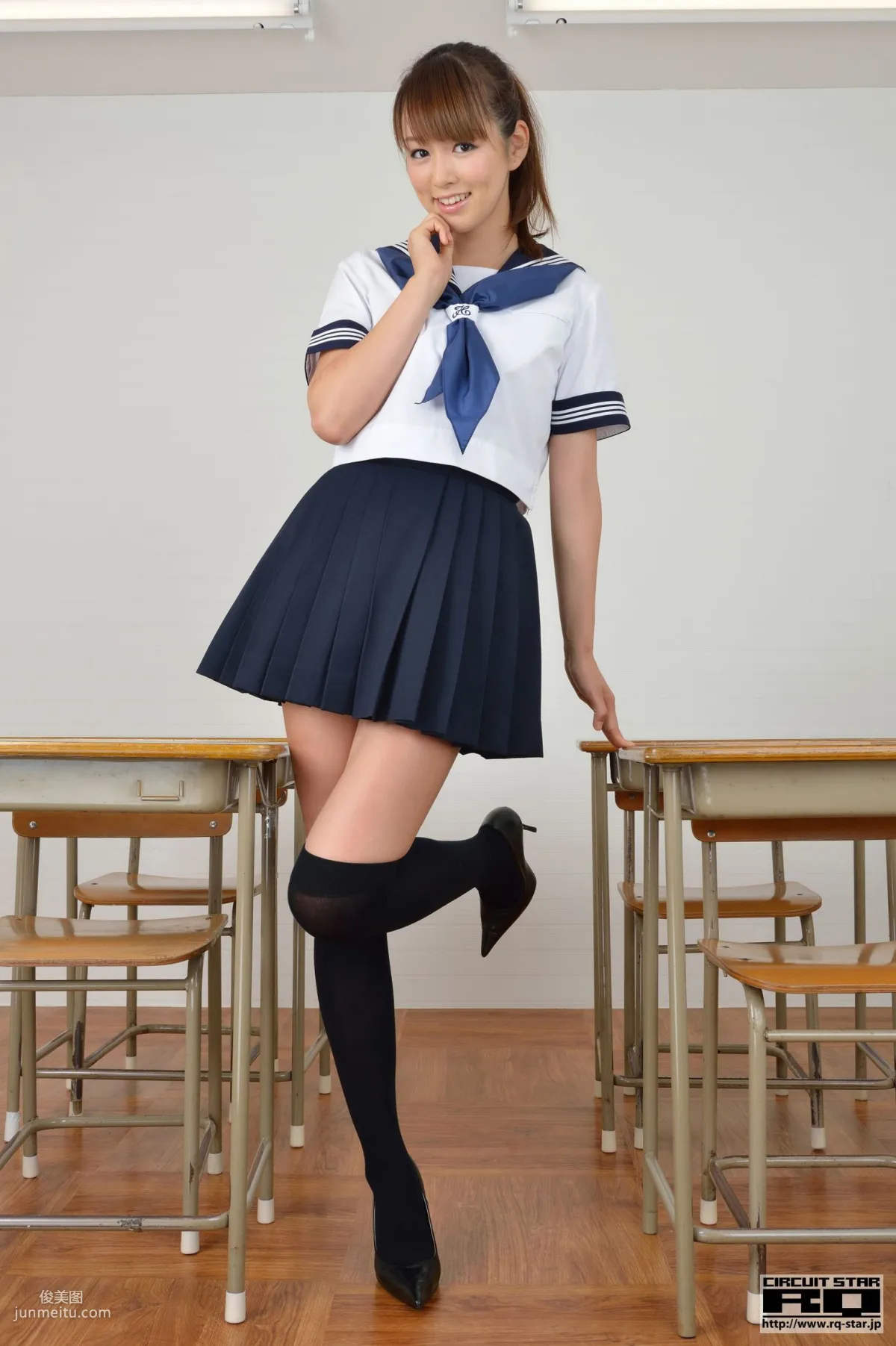 [RQ-STAR] NO.00691 中川静香 Shizuka Nakagawa Sailor 校服系列 写真集63