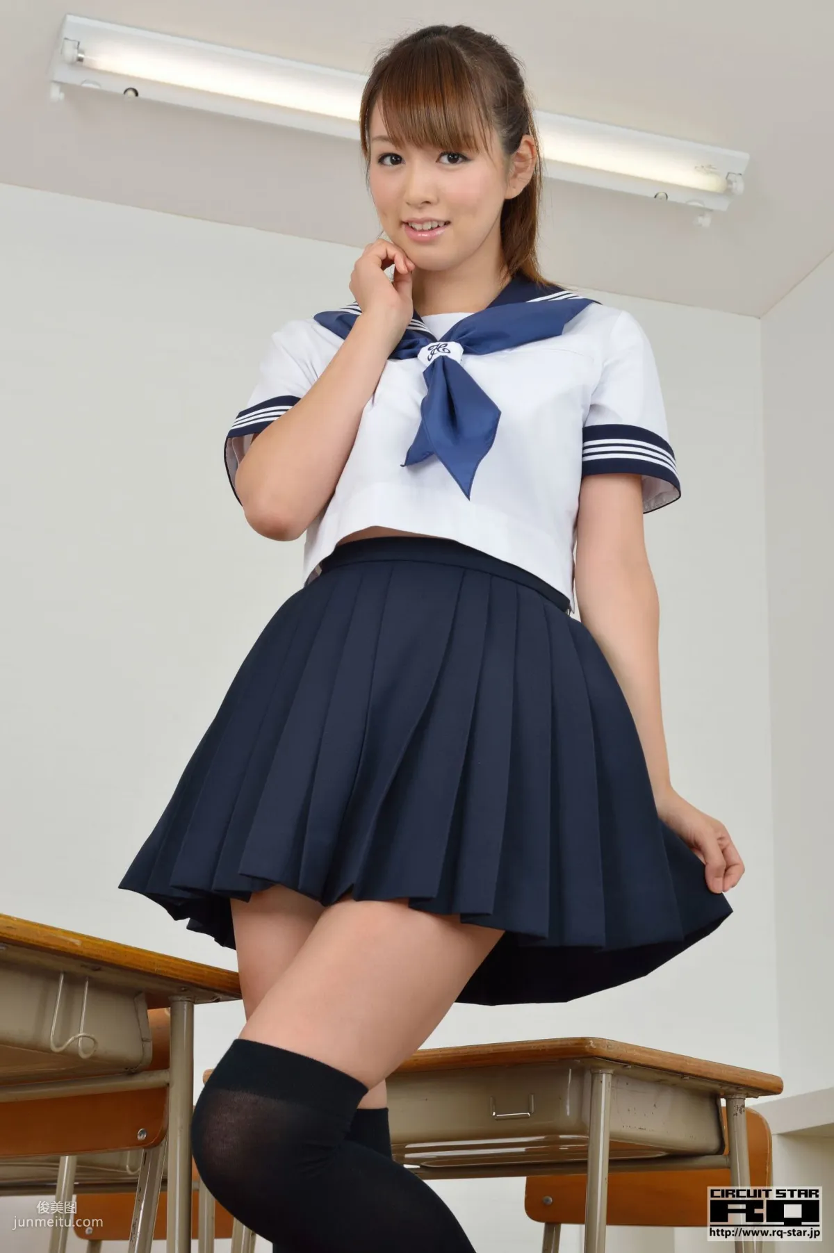 [RQ-STAR] NO.00691 中川静香 Shizuka Nakagawa Sailor 校服系列 写真集78