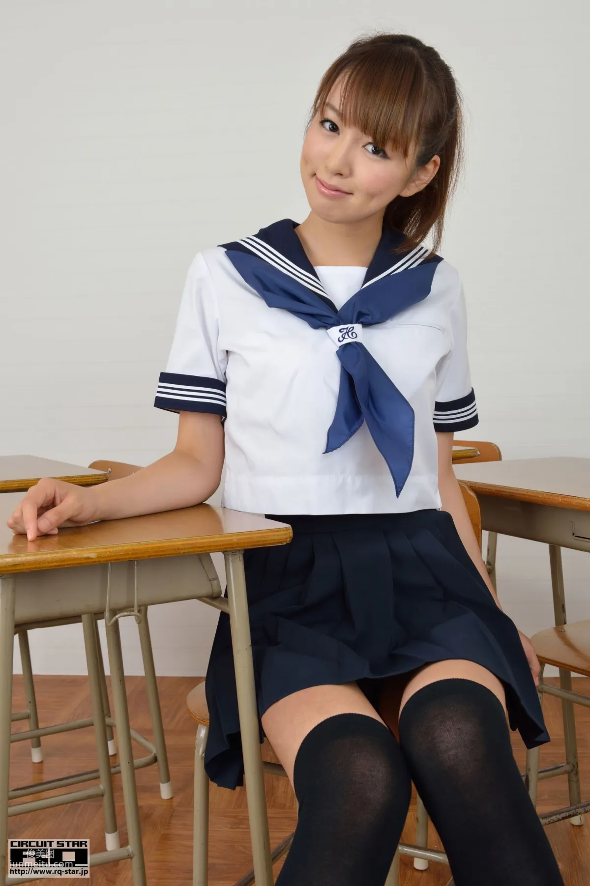 [RQ-STAR] NO.00691 中川静香 Shizuka Nakagawa Sailor 校服系列 写真集47