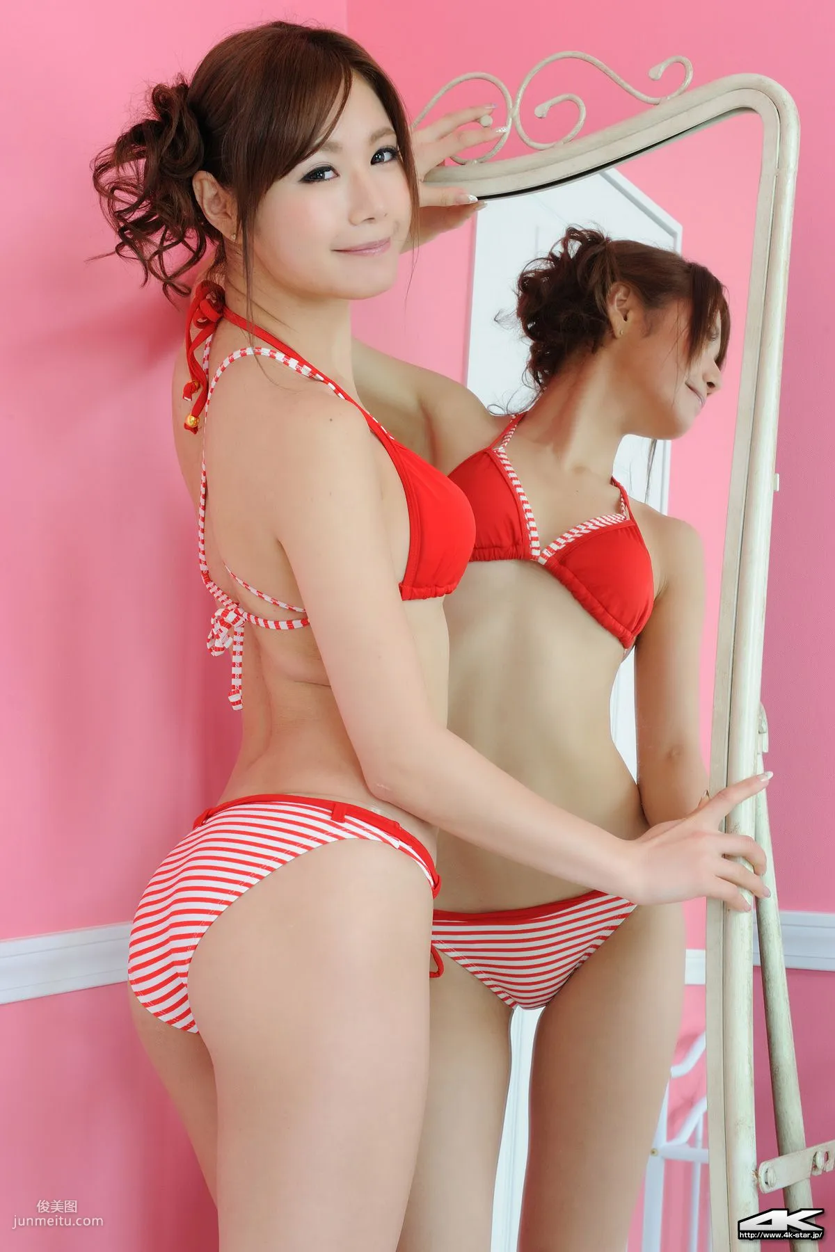 [4K-STAR] NO.00024 熊乃あい Swim Suits 粉色泳装 写真集27