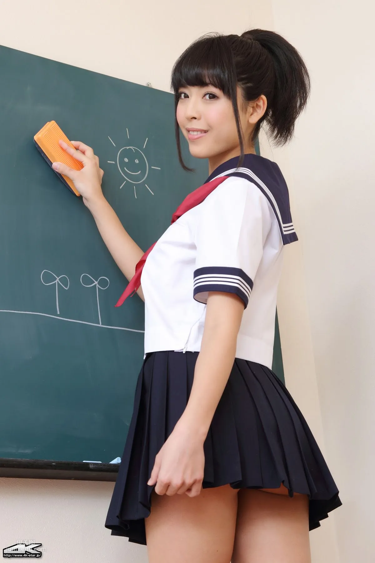 [4K-STAR] NO.00021 Sakura Sato 佐藤さくら Sailor Suit 水手服 写真集12