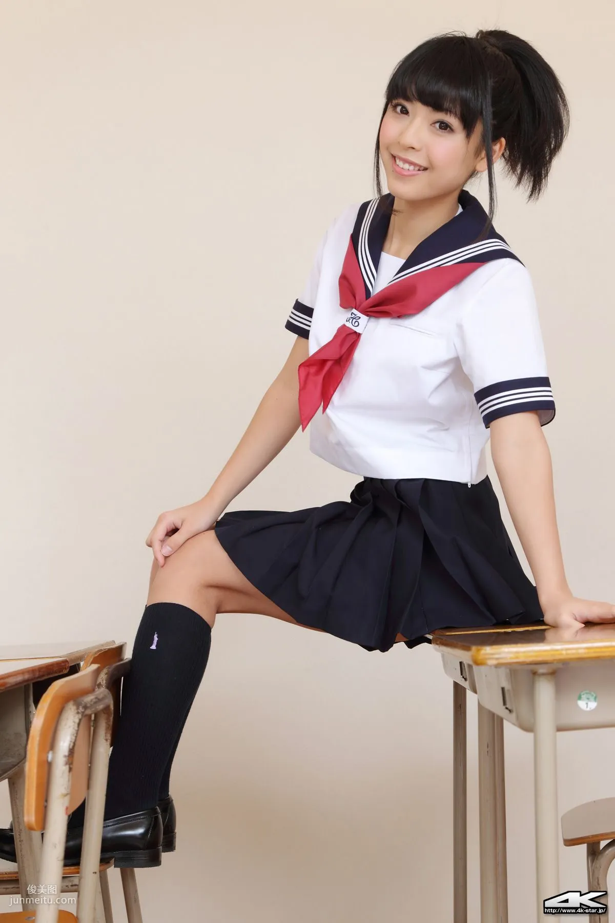 [4K-STAR] NO.00021 Sakura Sato 佐藤さくら Sailor Suit 水手服 写真集36