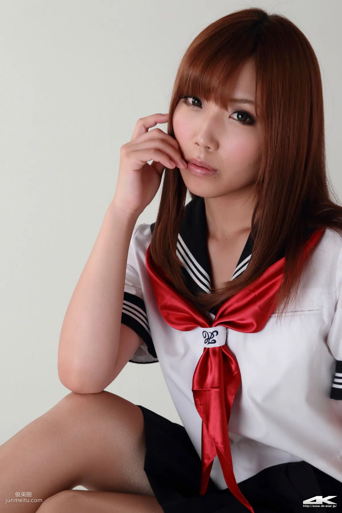 [4K-STAR] NO.00018 如月くるみ Sailor Suit 水手服 写真集67