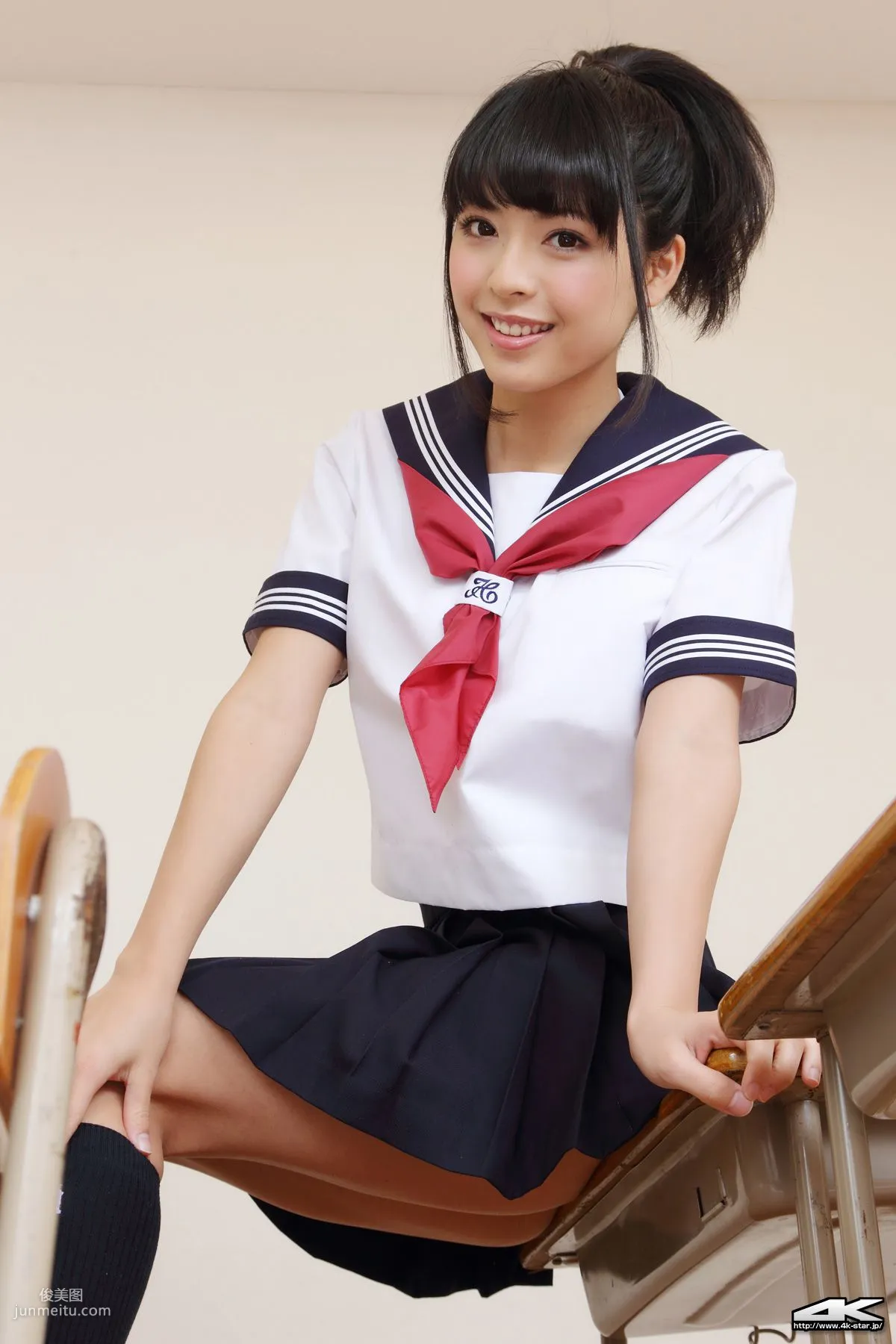 [4K-STAR] NO.00021 Sakura Sato 佐藤さくら Sailor Suit 水手服 写真集37