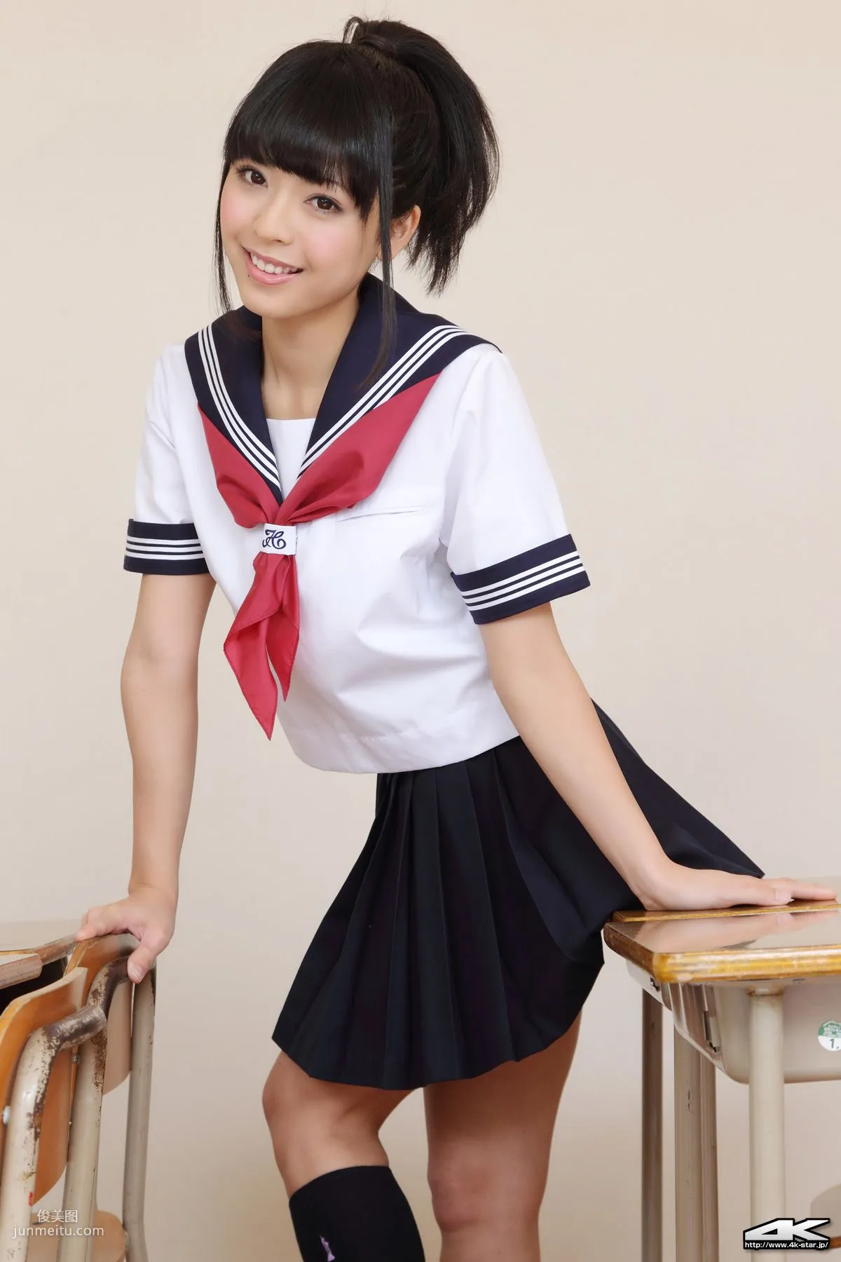 [4K-STAR] NO.00021 Sakura Sato 佐藤さくら Sailor Suit 水手服 写真集33