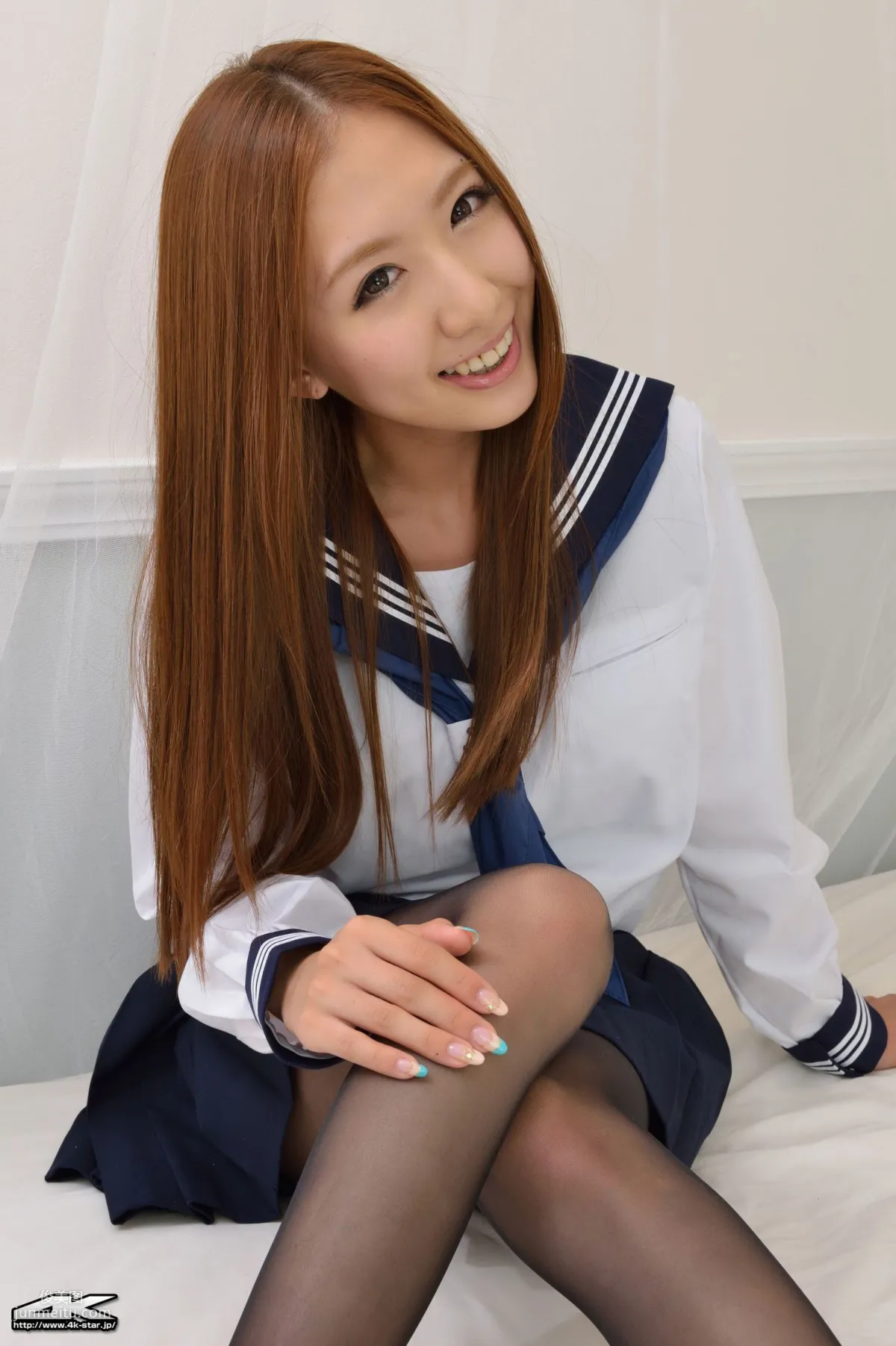 [4K-STAR] NO.00068 岩崎由衣 Sailor Suit 黑丝学妹 写真集120