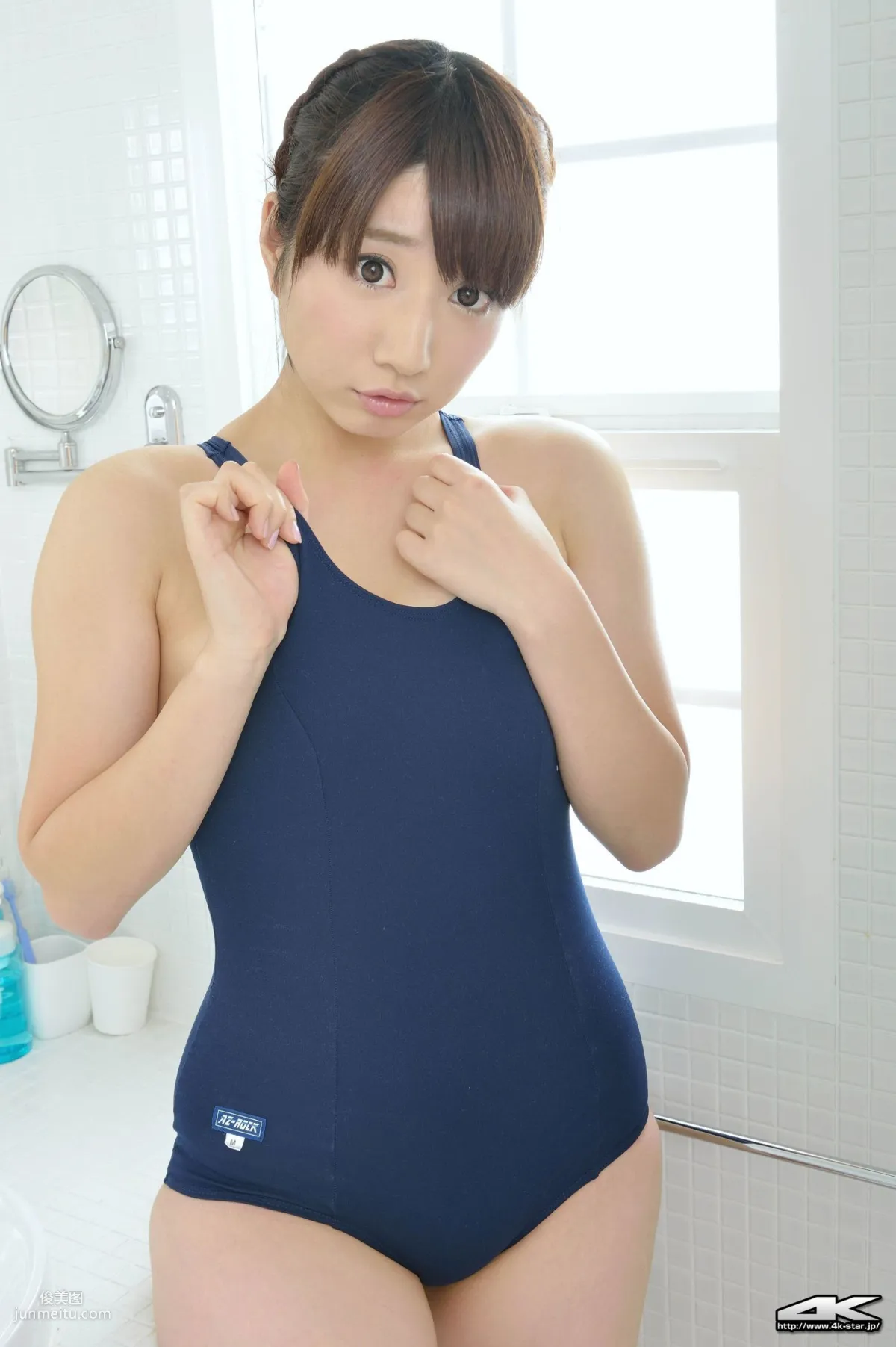 [4K-STAR] NO.00120 池田愛恵里 Swim Suits 浴室死库水 写真集39