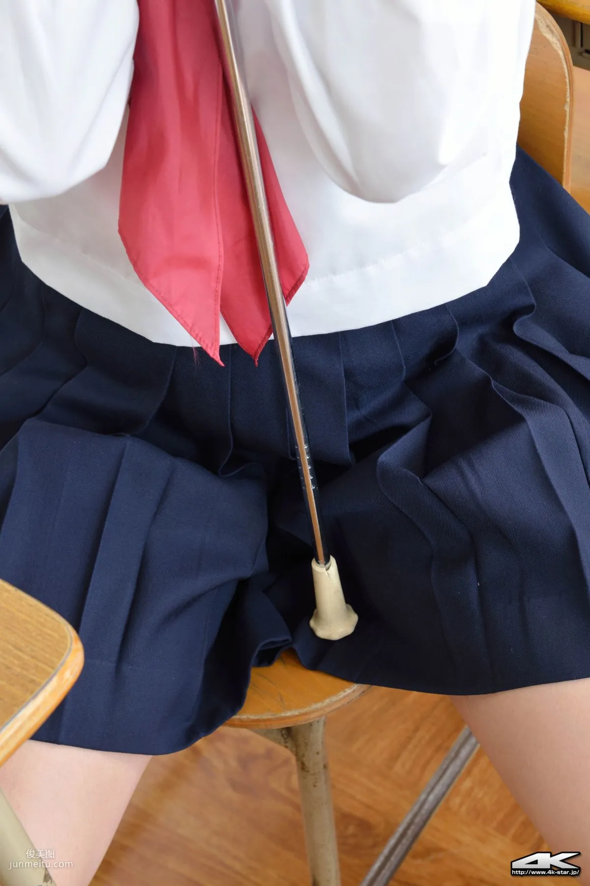 [4K-STAR] NO.00153 樱安里/桜あんり School Girl 教室校服诱惑 写真集32