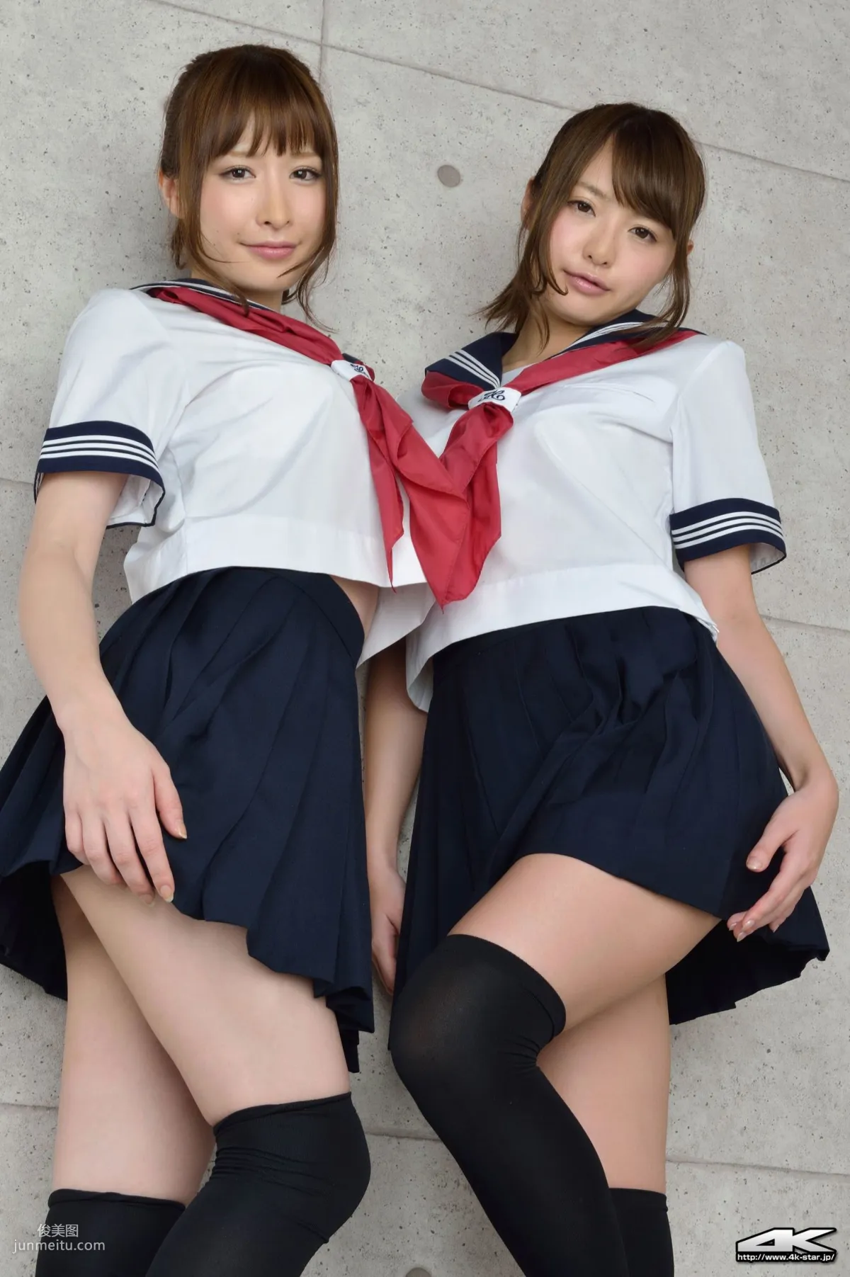 [4K-STAR] NO.00109 Yoshimi sisters 吉見姐妹 School Girl 学生装 写真集3