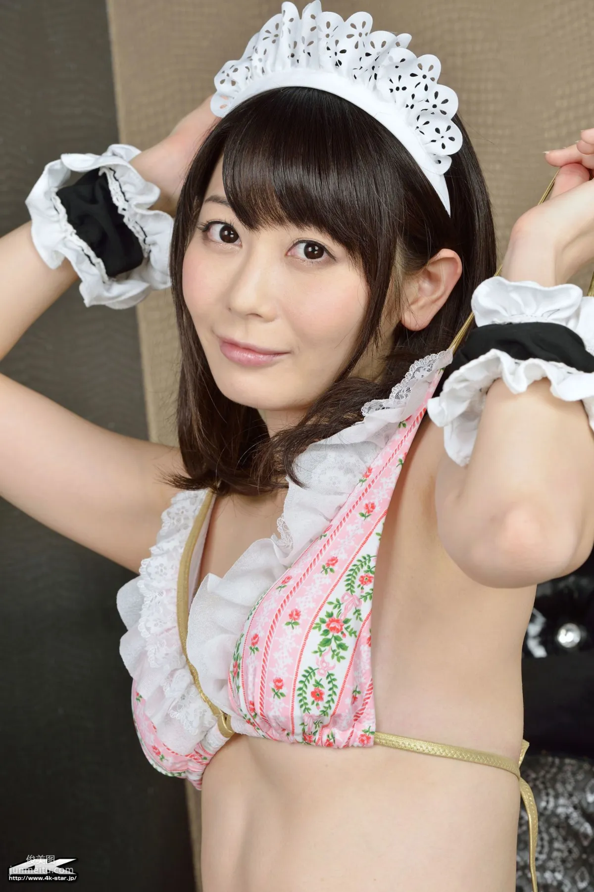[4K-STAR] NO.00184 桜のどか Maid Costume 白丝女仆 写真集70