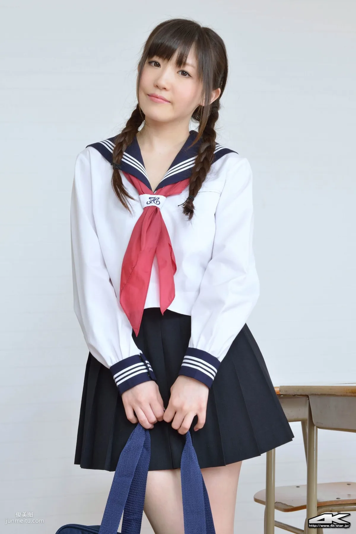 [4K-STAR] NO.00172 久宥茜 School Girl JK制服学生装 写真集17