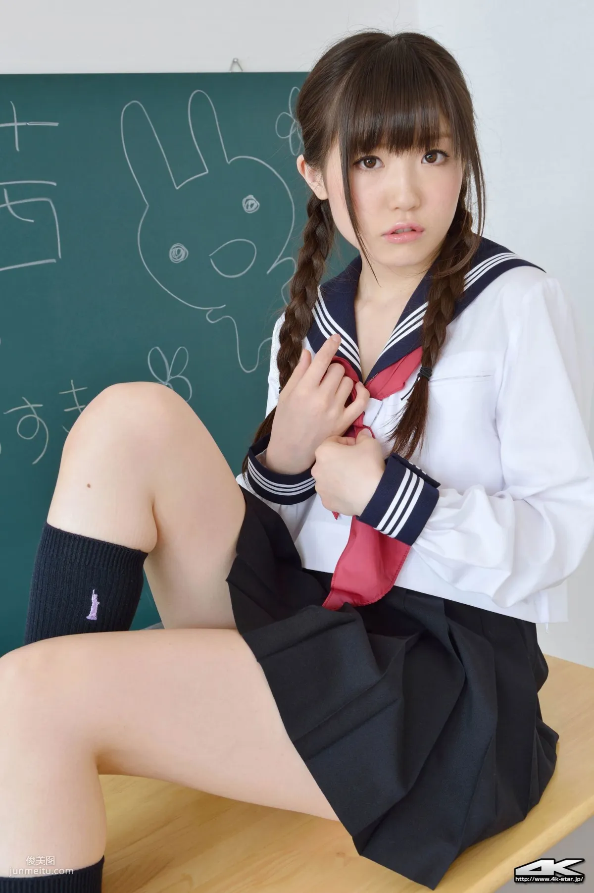 [4K-STAR] NO.00172 久宥茜 School Girl JK制服学生装 写真集14