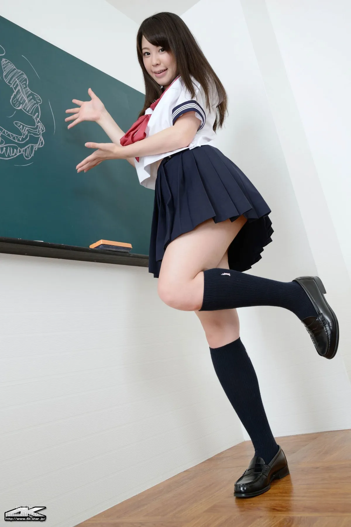 [4K-STAR] NO.00213 加藤シーナ School Girl JK制服 写真集36