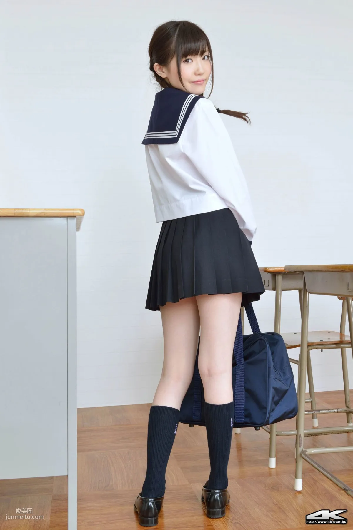 [4K-STAR] NO.00172 久宥茜 School Girl JK制服学生装 写真集18