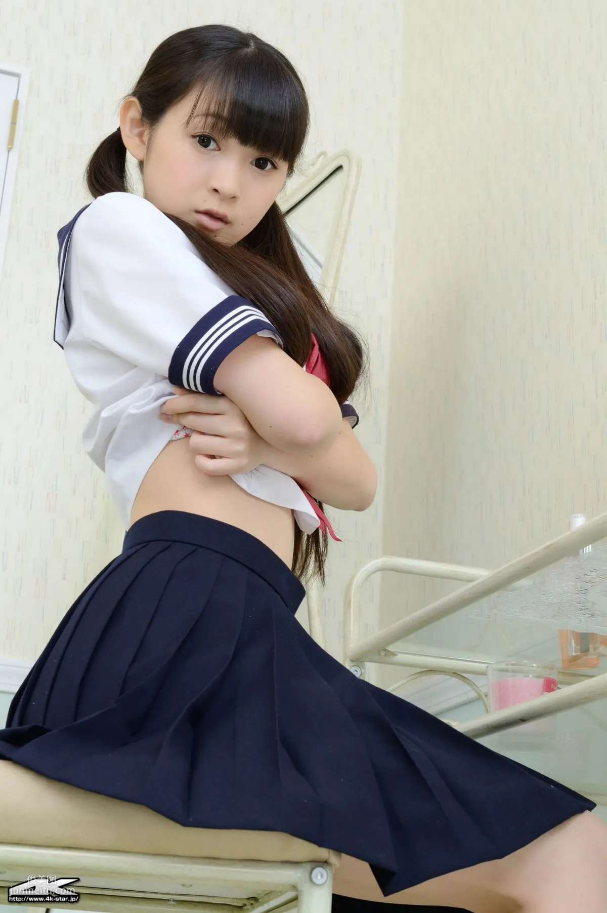 [4K-STAR] NO.00235 桃原里香 School Girl JK制服 写真集30