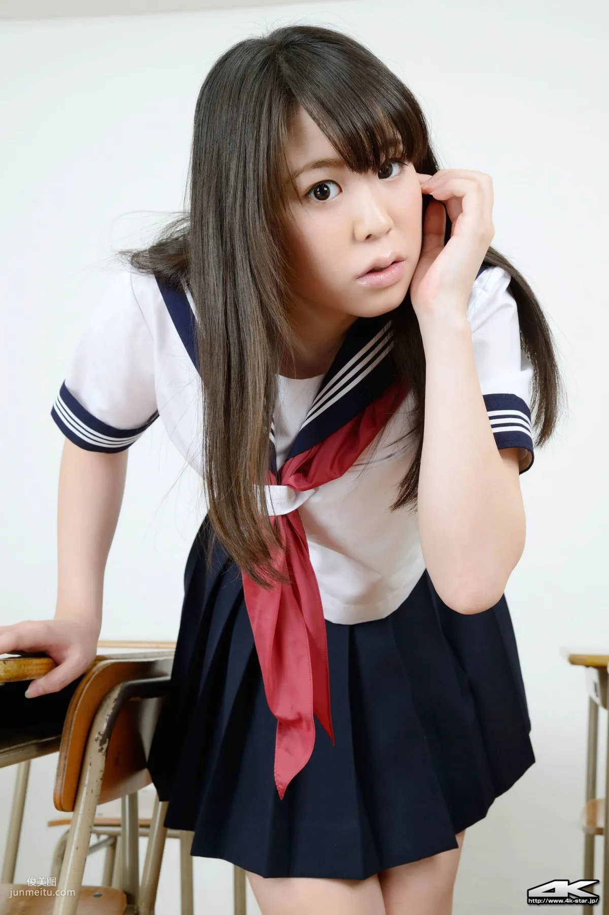 [4K-STAR] NO.00213 加藤シーナ School Girl JK制服 写真集11