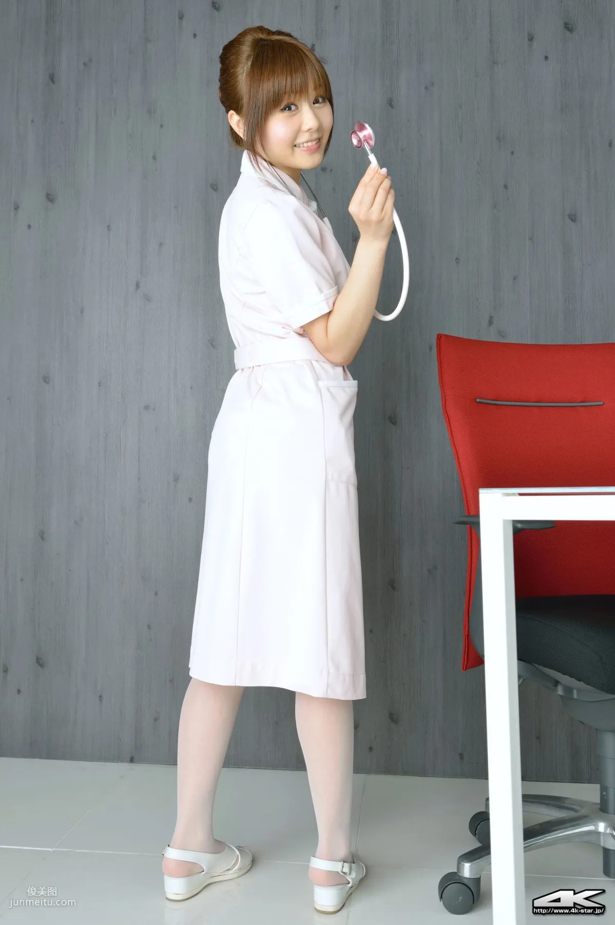 [4K-STAR] NO.00181 上林英代 Nurse Costume 美女医生 写真集6