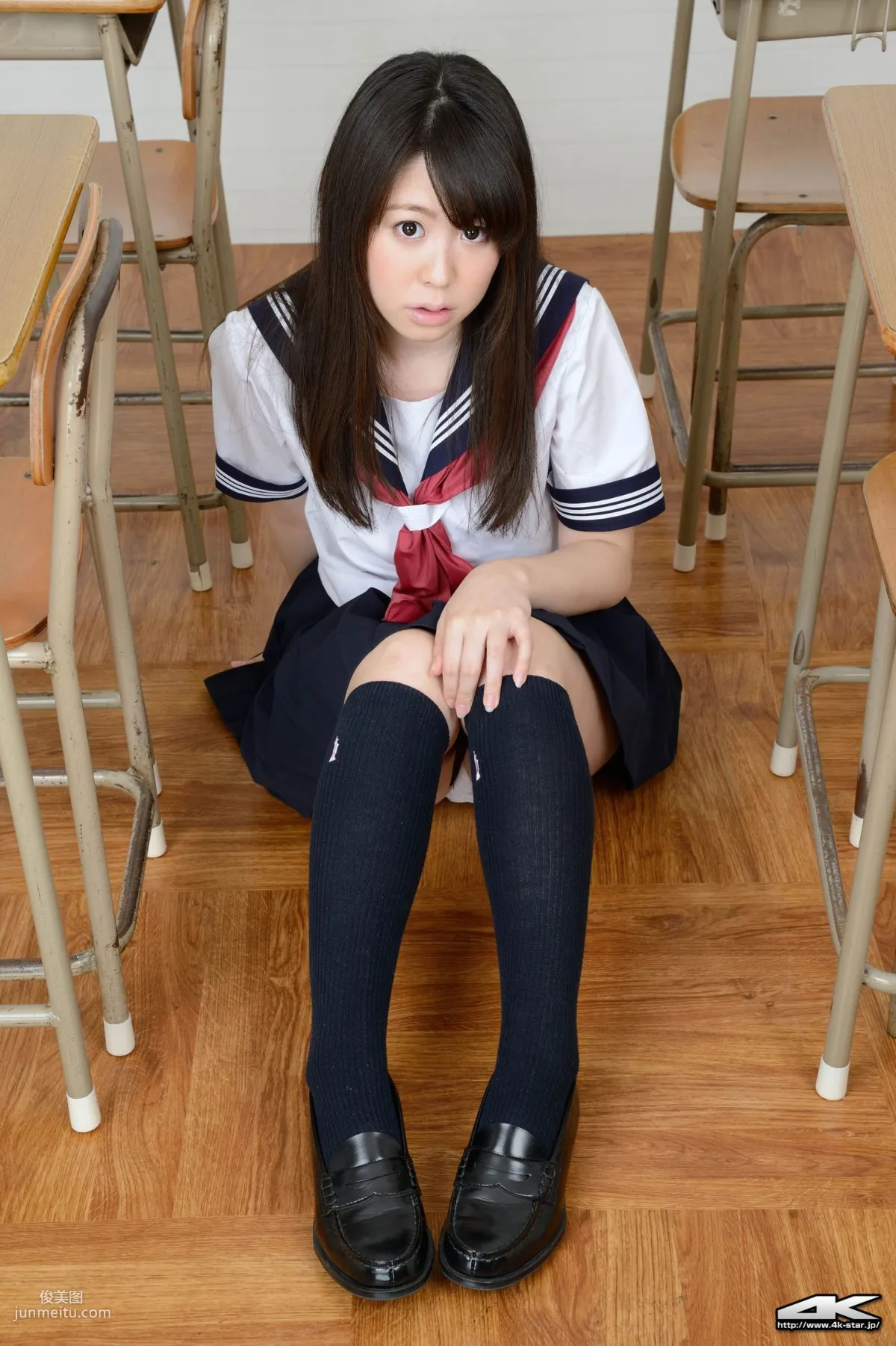 [4K-STAR] NO.00213 加藤シーナ School Girl JK制服 写真集49