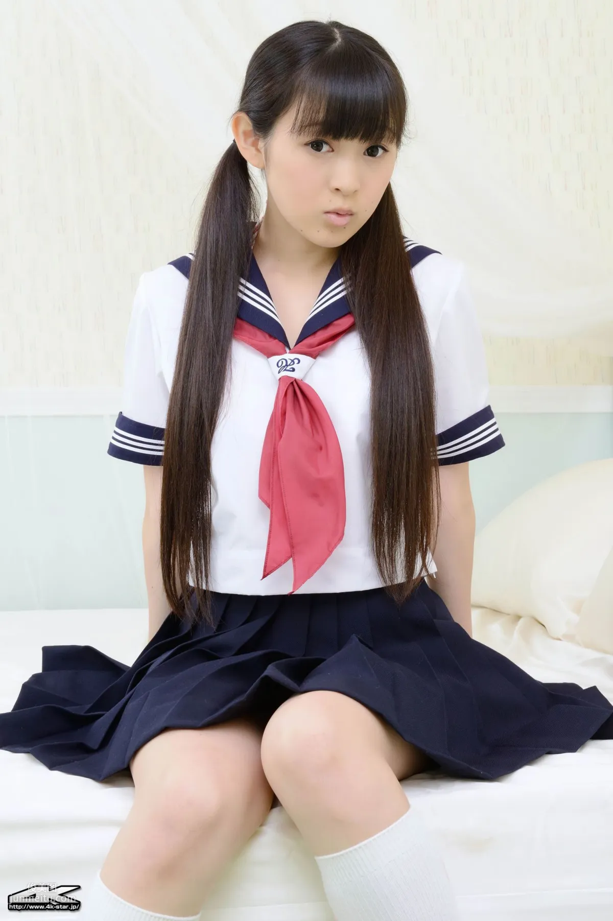 [4K-STAR] NO.00235 桃原里香 School Girl JK制服 写真集50