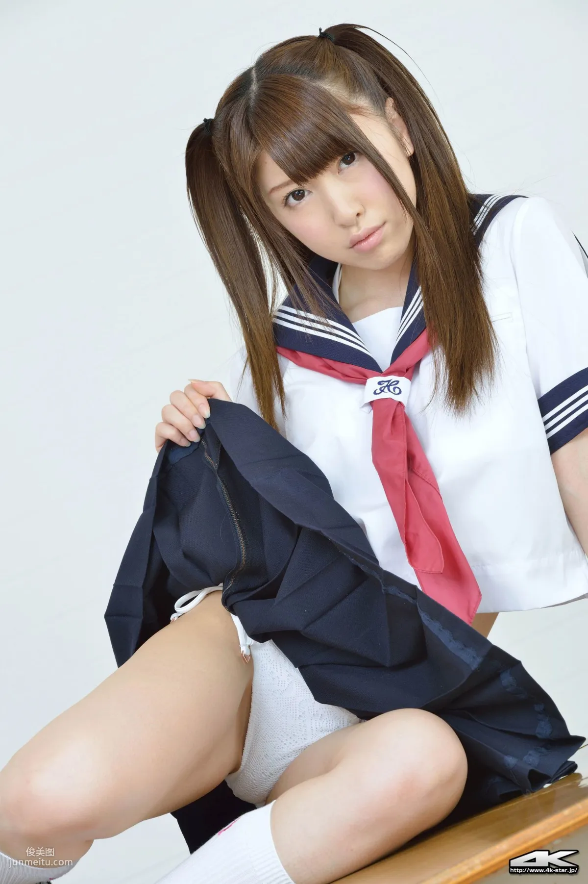 [4K-STAR] NO.00204 誉田みに School Girl JK校服 写真集63