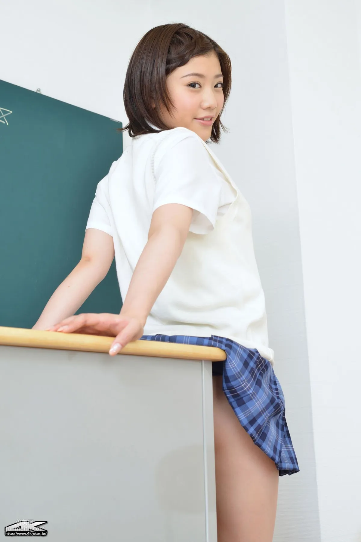 [4K-STAR] NO.00207 千明芸夢 School Girl JK制服 写真集22