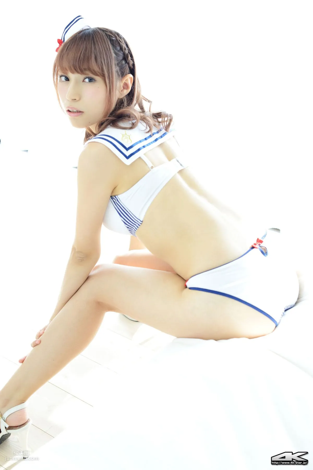 [4K-STAR] NO.00311 寿エリカ Swim Suits 海军服泳装 写真集33