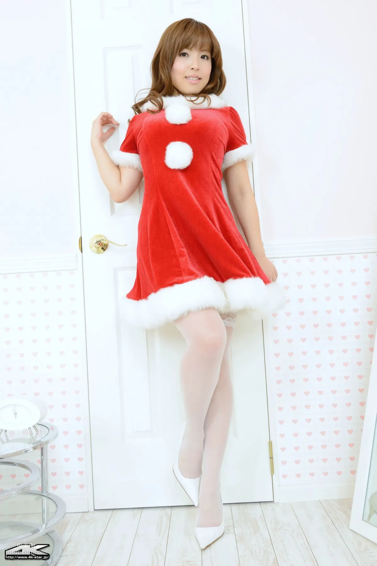 [4K-STAR] NO.00261 白川未奈 Christmas costume 白丝圣诞装 写真集5