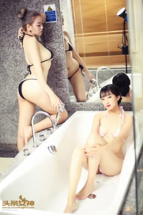 丹丹&小曼《女女双飞》浴室系列 [头条女神] 写真集