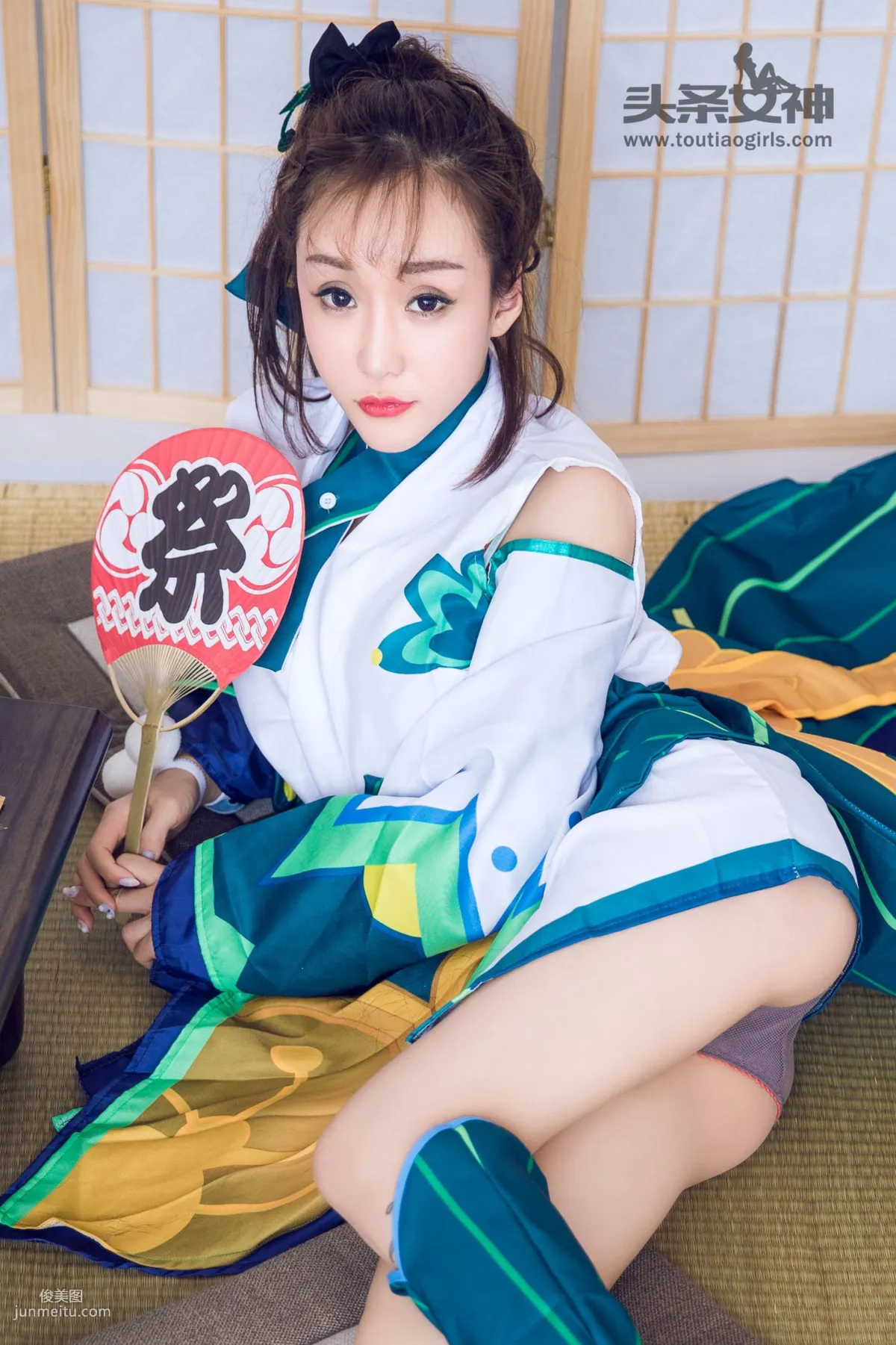 米粒儿/顾籼《御魂莹草COS》 [头条女神] 写真集21