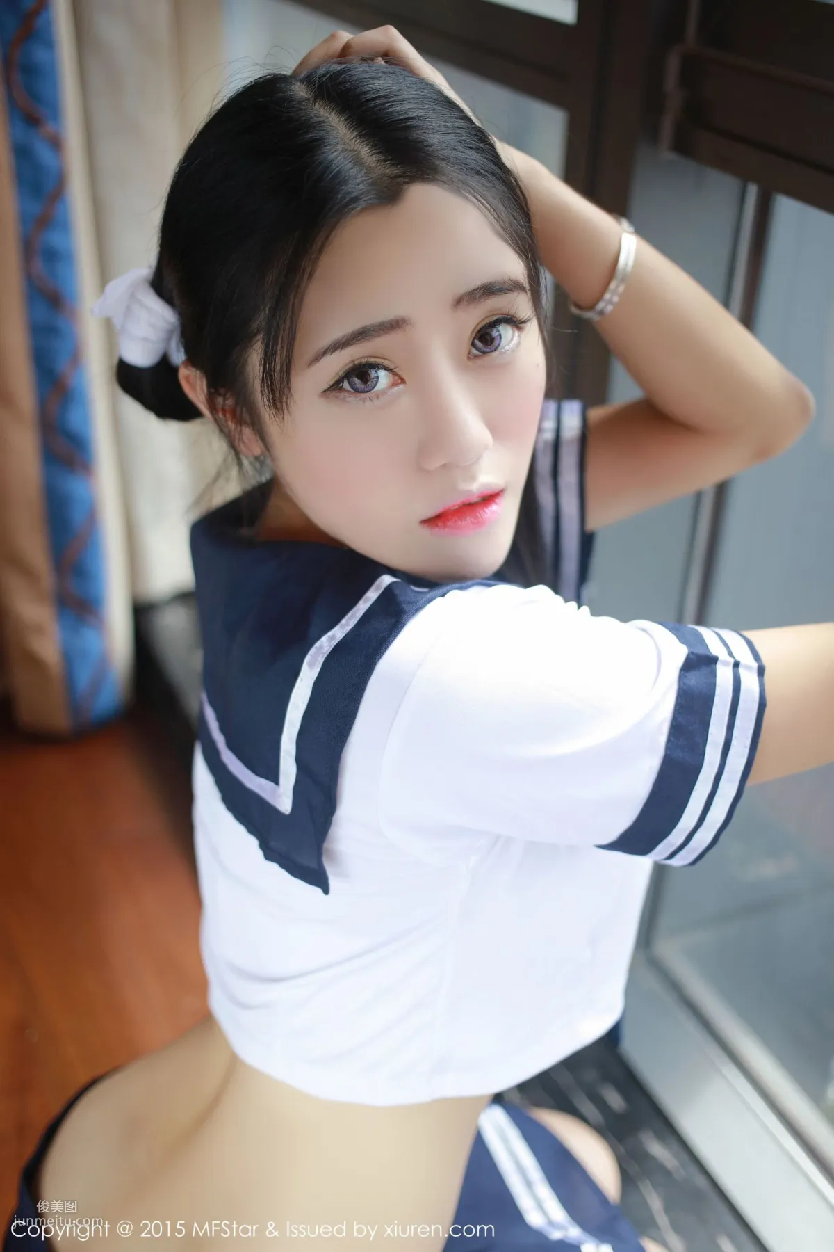 兜豆靓Youlina《3套性感制服系列》 [模范学院MFStar] Vol.032 写真集6