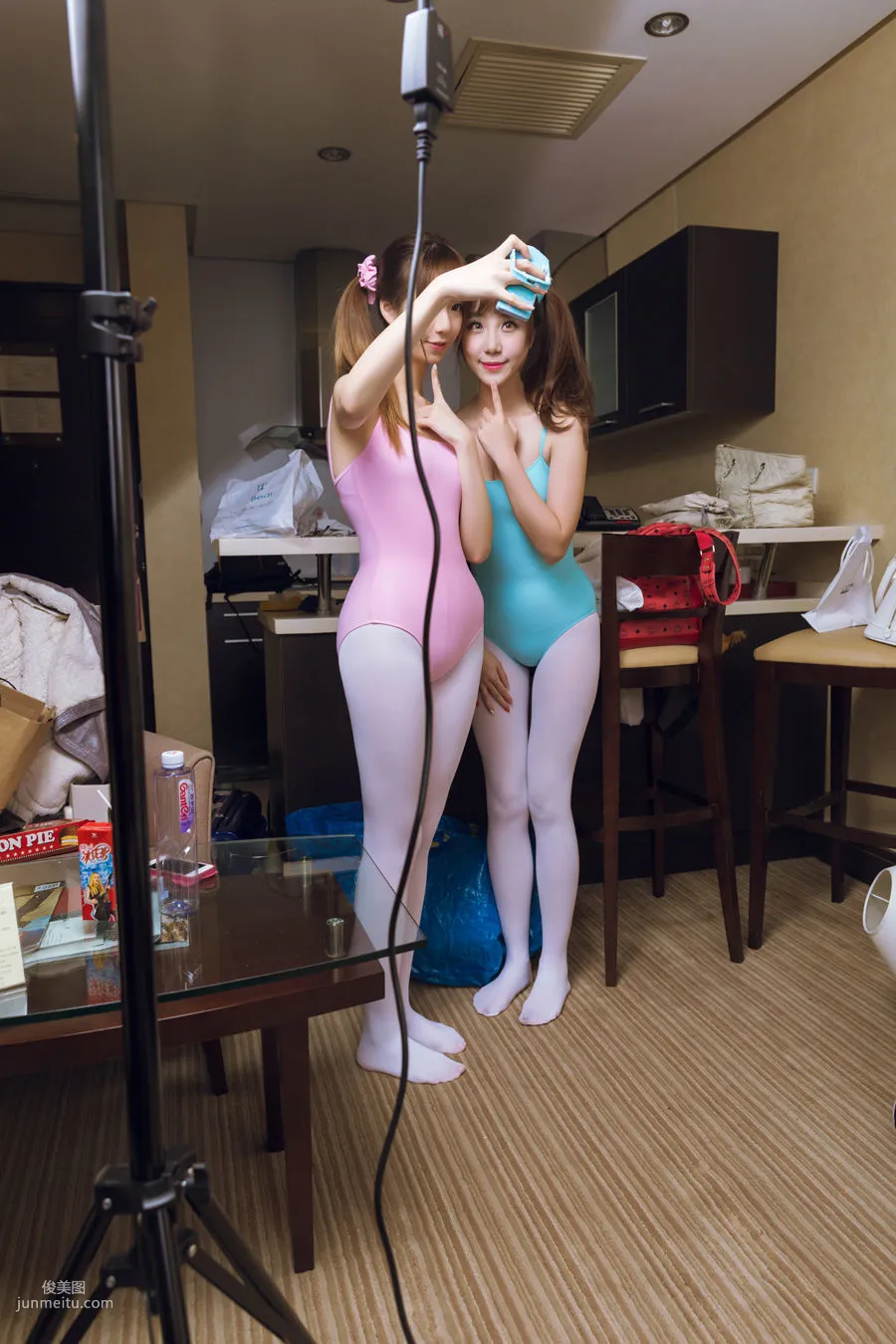  两个可爱的芭蕾体操女神 [51MODO杂志] VOL.002写真集3