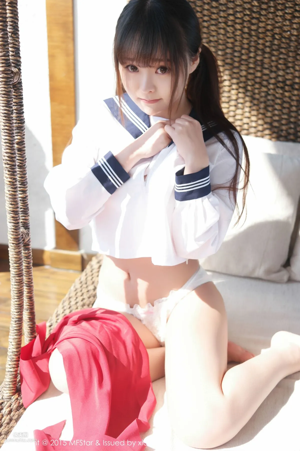 柳侑绮Sevenbaby《大理旅拍》水手服诱惑少女 [模范学院MFStar] Vol.002 写真集24