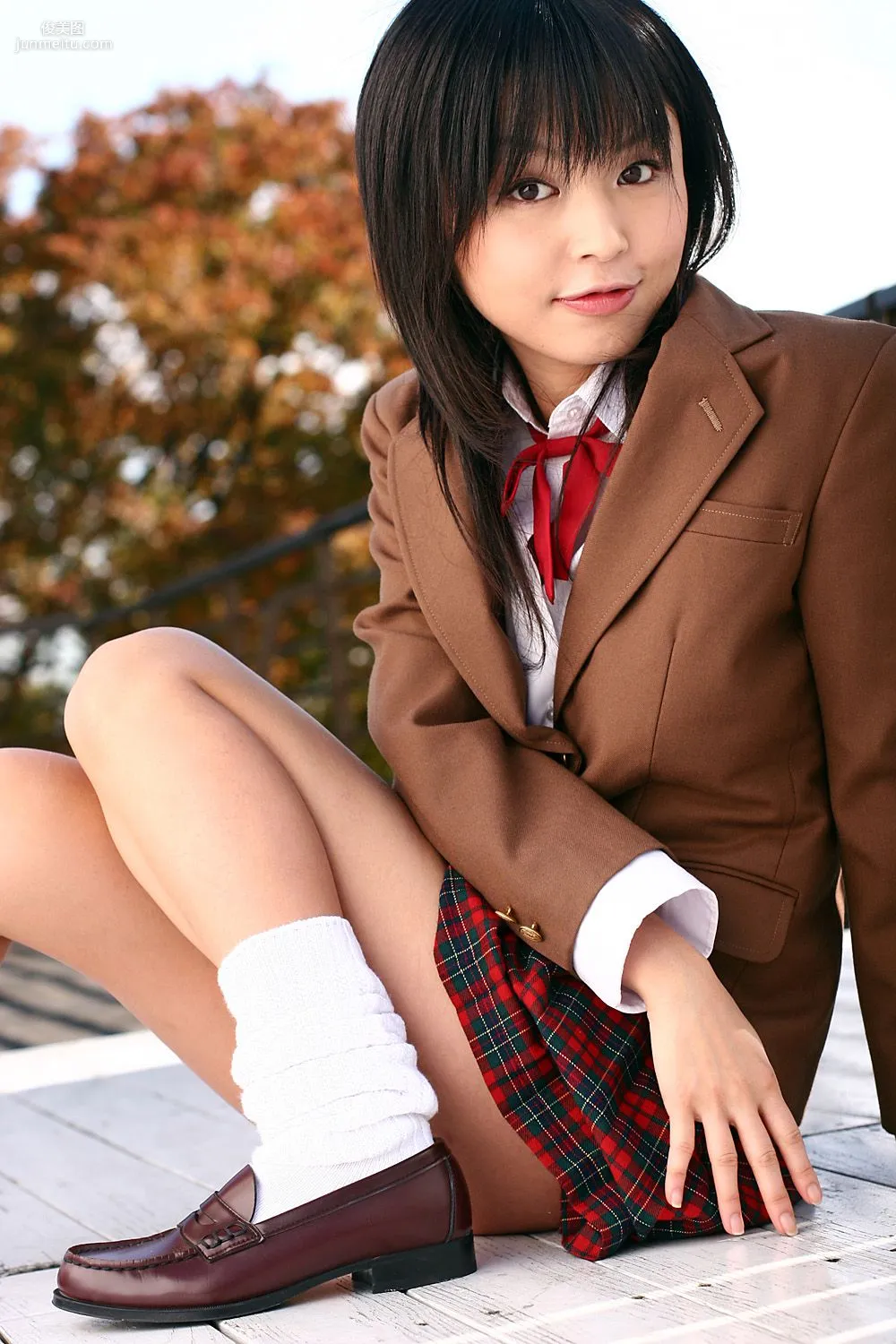 [DGC] NO.391 Marika Hase 長谷真理香 制服美少女天国 写真集26