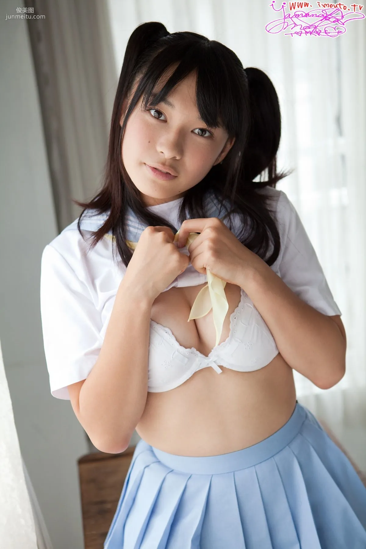 山中知惠 ~ cosplay 学生装诱惑 [Imouto.tv] 写真集46