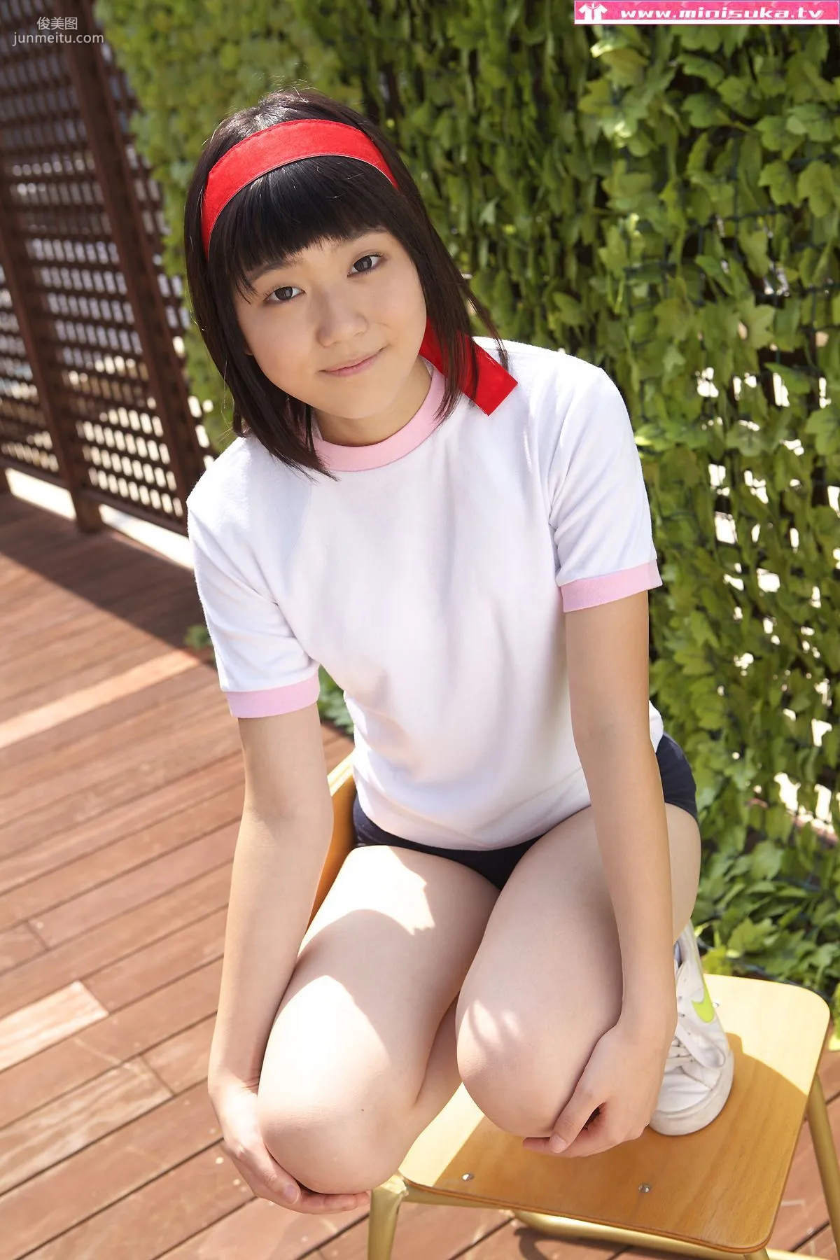 三崎鈴 现役女子高生 [Minisuka.tv] Special Gallery 写真集53