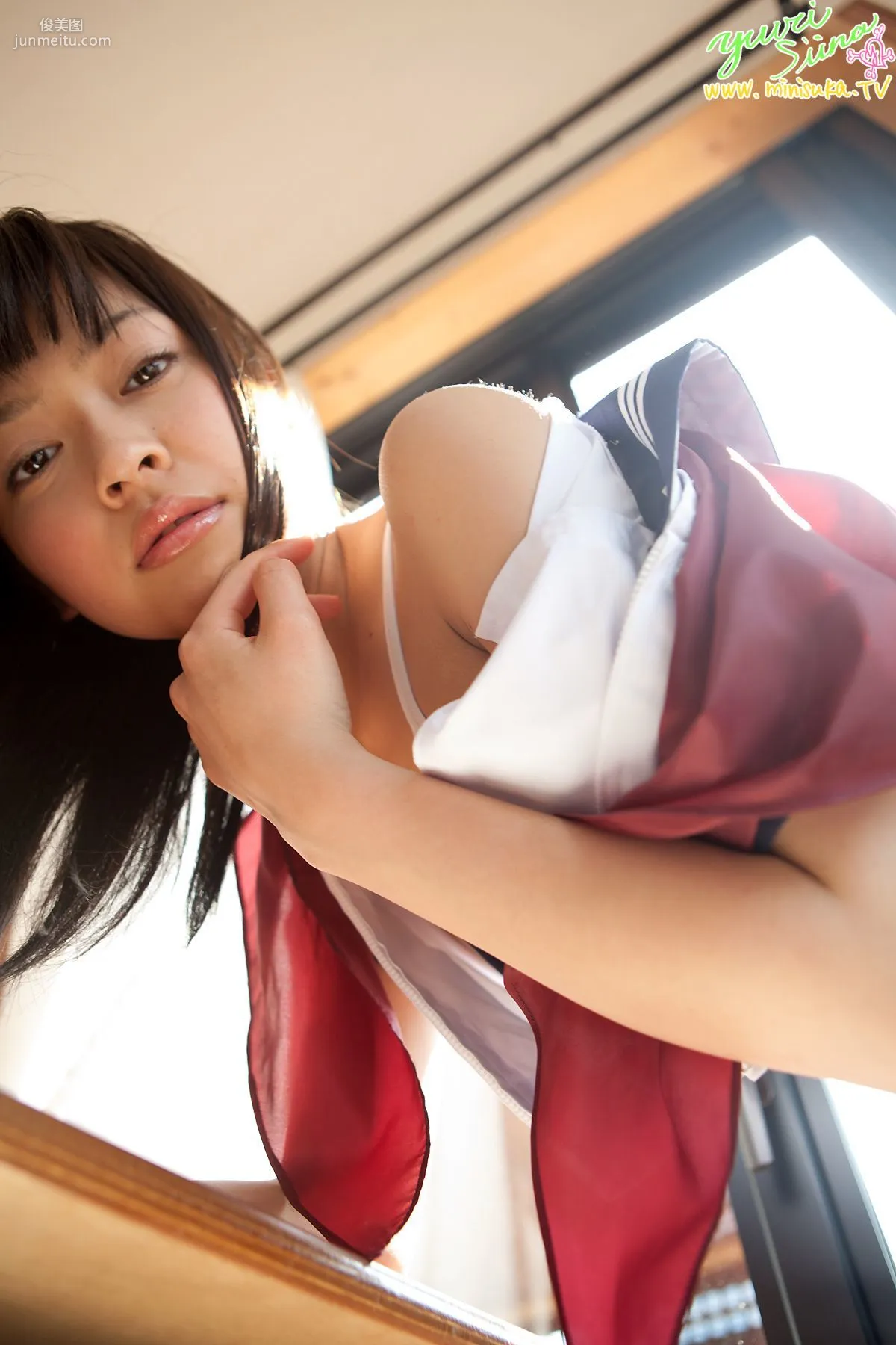 椎名遊莉 Yuuri Shiina 现役女子高生 [Minisuka.tv] 写真集69