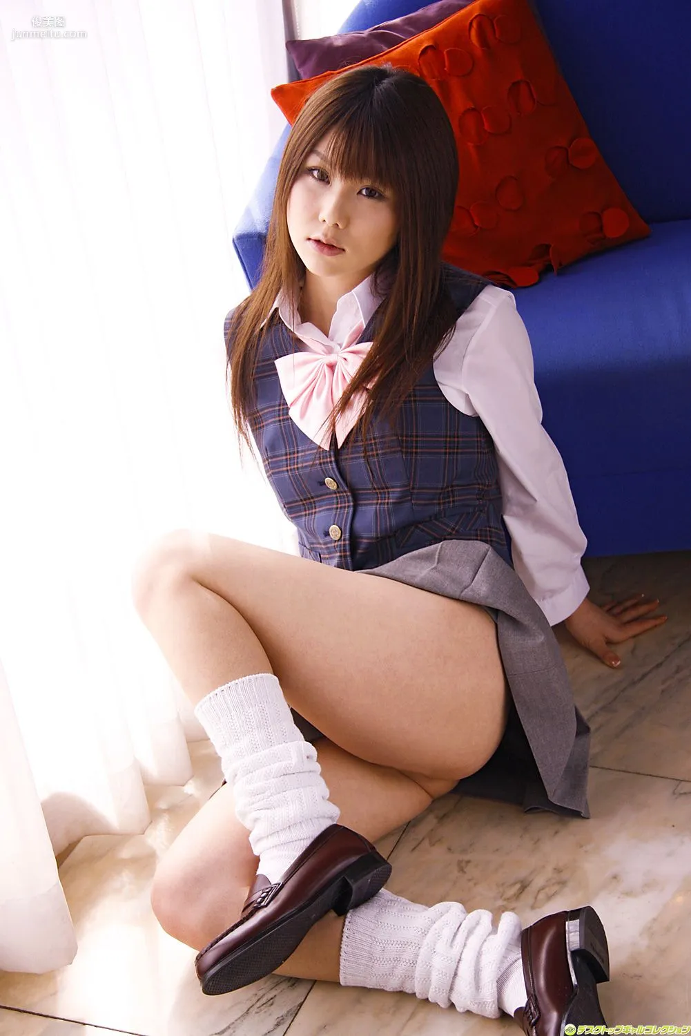 [DGC] NO.561 Yukina Momoyama 桃山ゆきな 制服美少女天国 写真集30