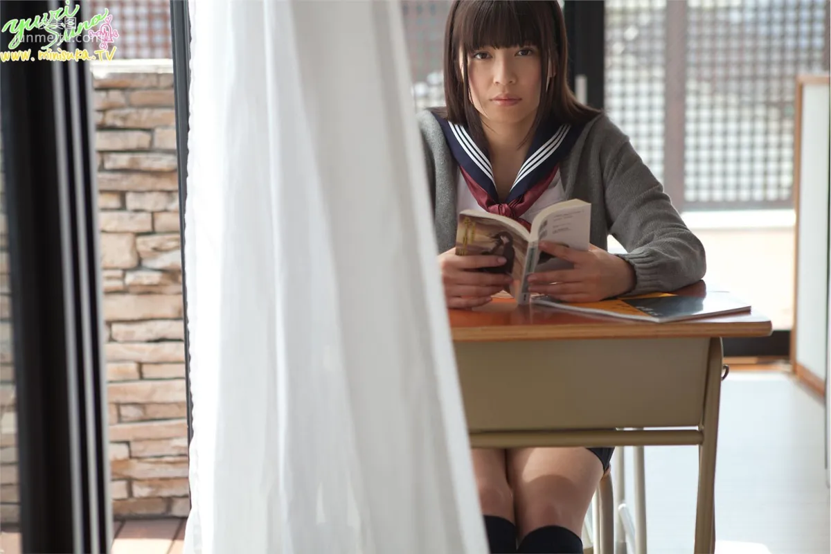 椎名遊莉 Yuuri Shiina 现役女子高生 [Minisuka.tv] 写真集45