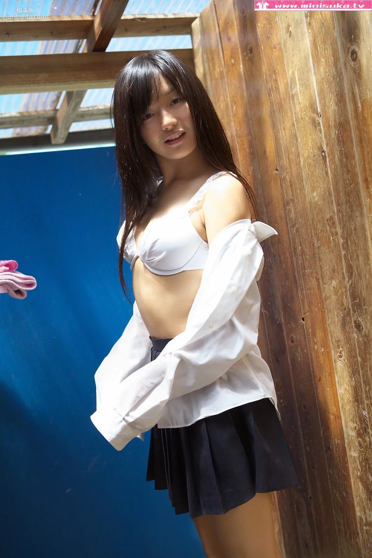 山中真由美 第一部 现役女子高生 [Minisuka.tv] Special Gallery 写真集53