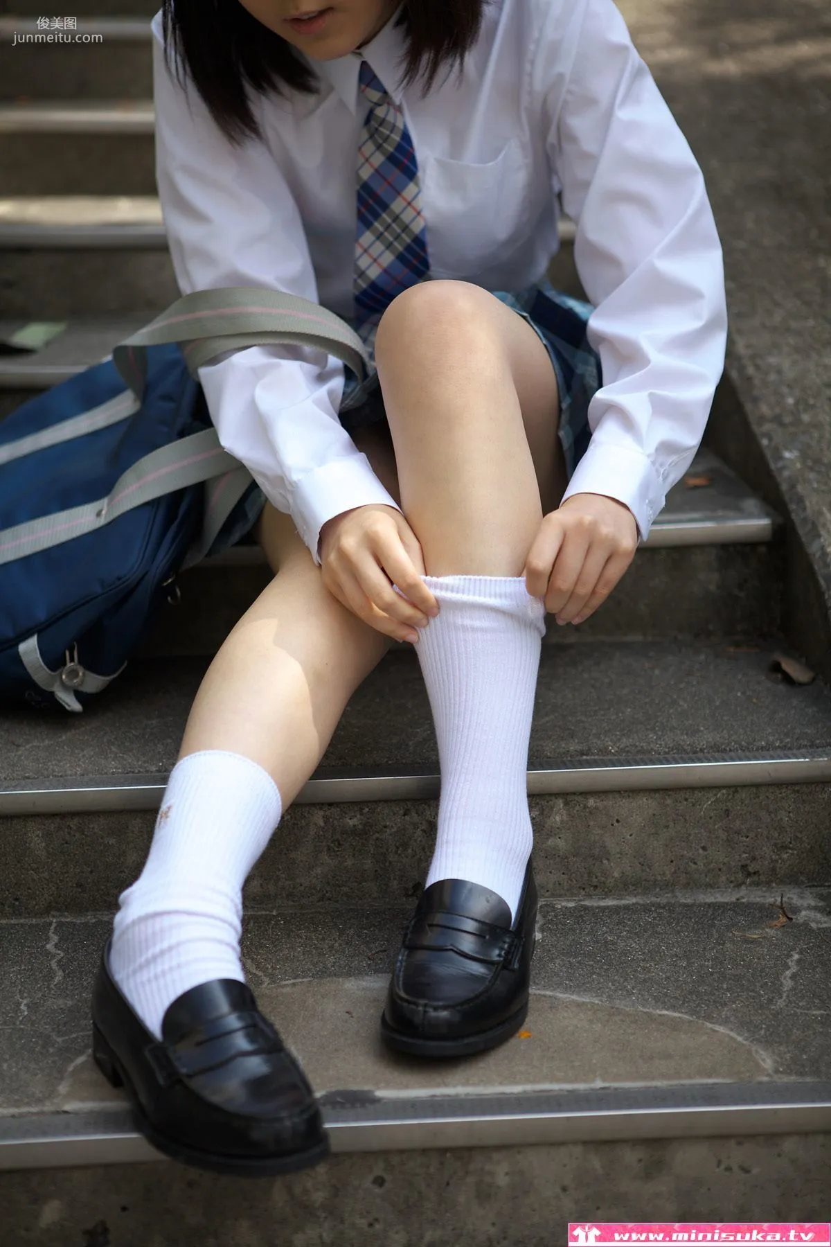 三崎鈴 现役女子高生 [Minisuka.tv] Special Gallery 写真集46