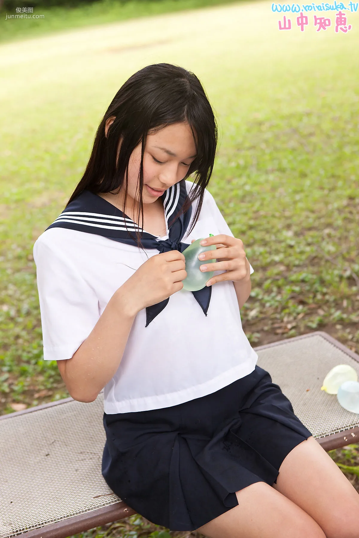 山中知恵《夏少女》 [Minisuka.tv] 写真集95