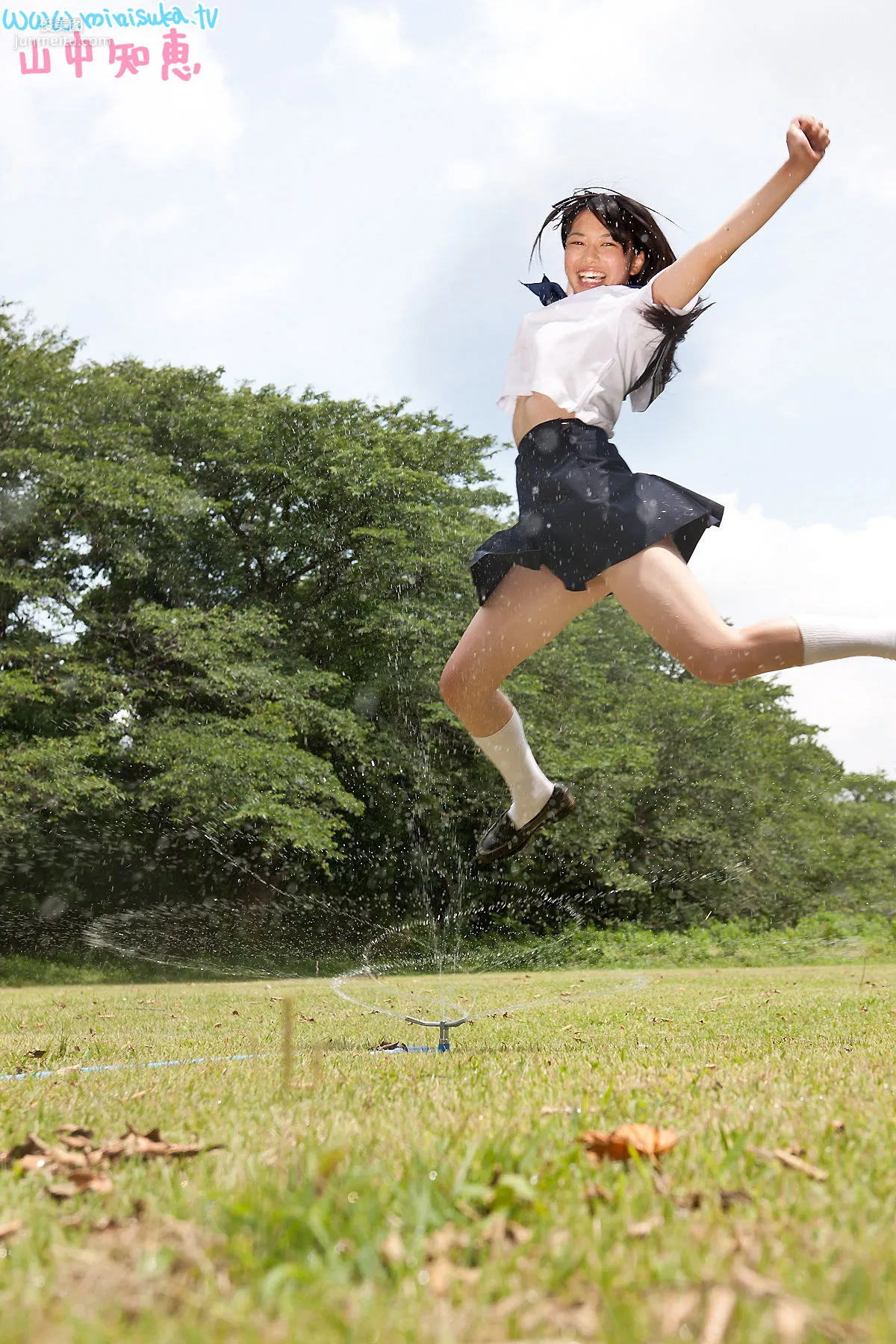 山中知恵《夏少女》 [Minisuka.tv] 写真集88