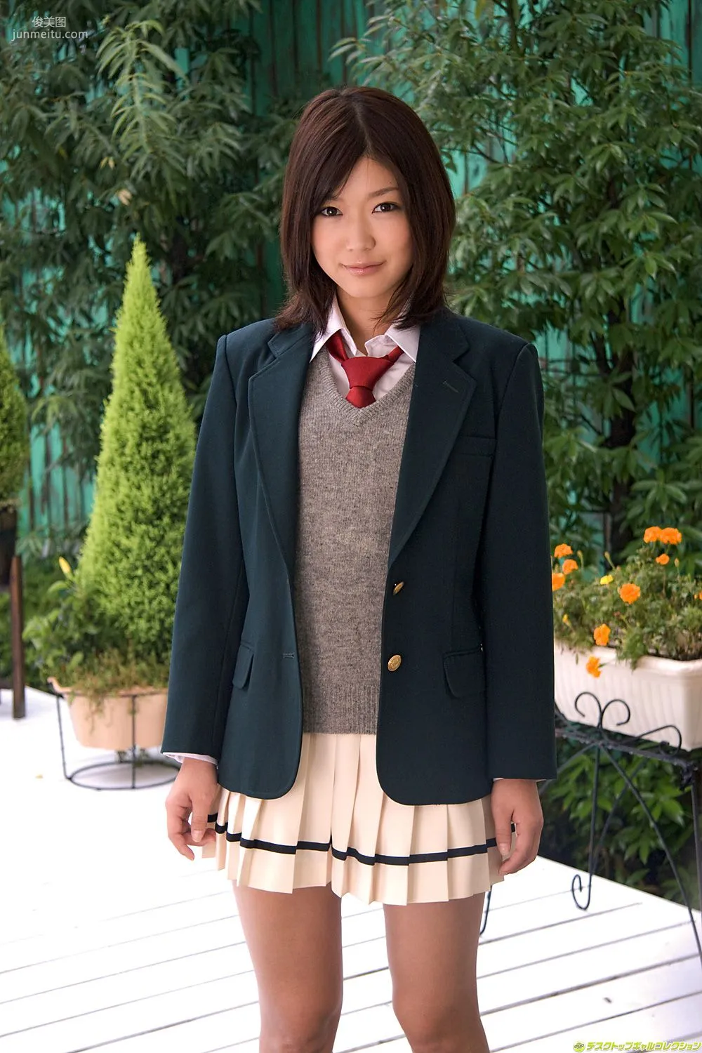 [DGC] NO.664 Noriko Kijima 木嶋のりこ 制服美少女天国 写真集16