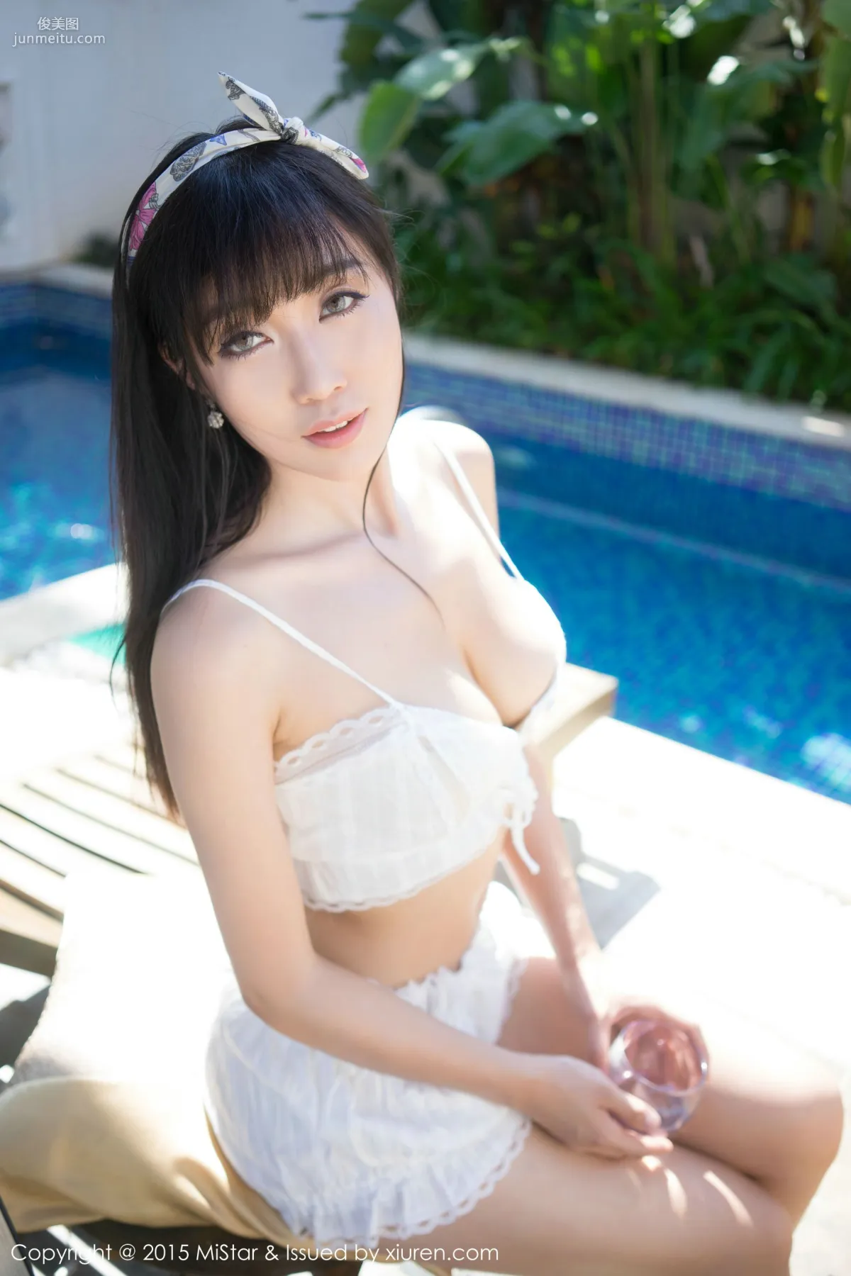 Ashely丽丽《三亚旅拍》性感女仆+海滩系列 [魅妍社MiStar] Vol.018 写真集24