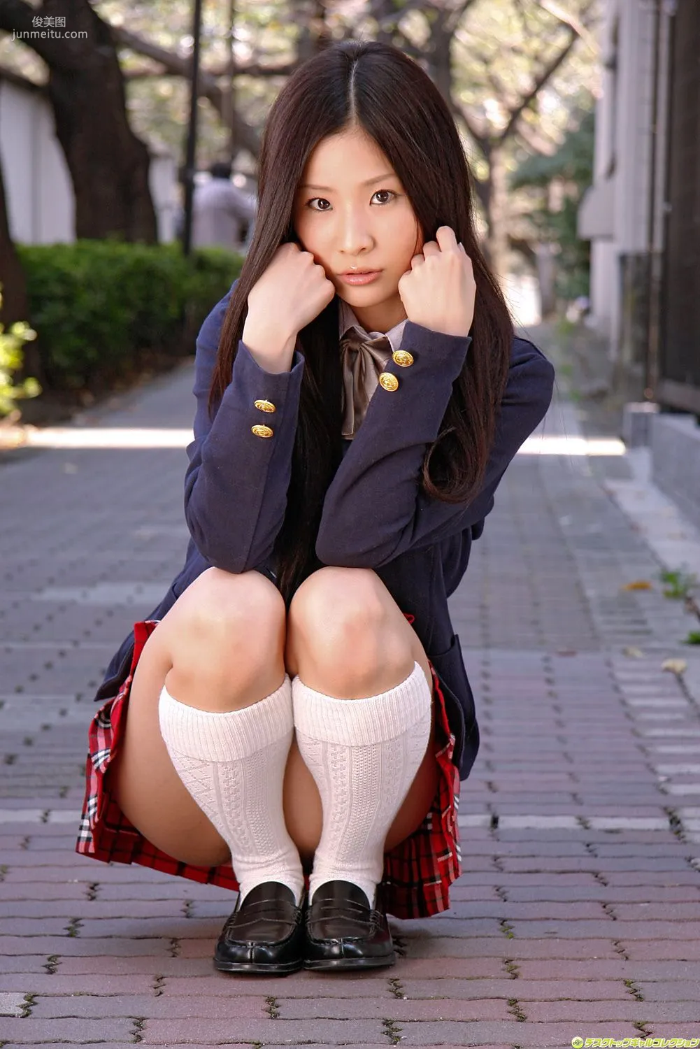 [DGC] NO.795 Natsumi Tomosaka 友坂なつみ 制服美少女天国 写真集25