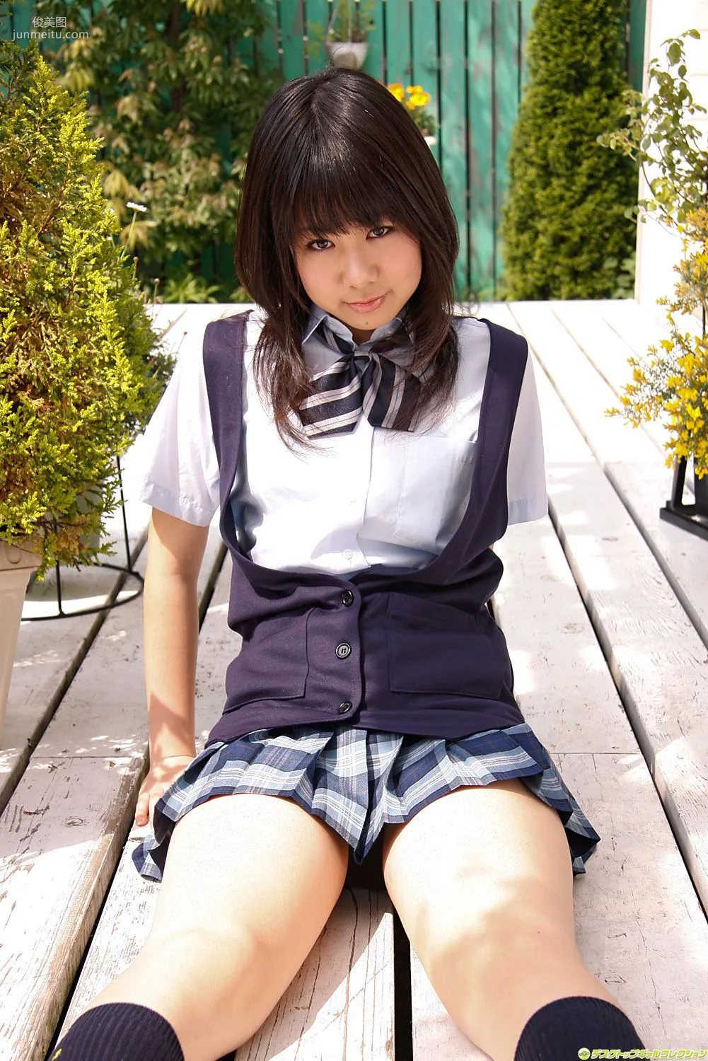 [DGC] NO.745 Naho Tateno 館野奈穂 制服美少女天国 写真集14